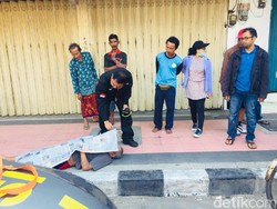 Penyakit Jantung Kumat, Kakek Ini Ditemukan Meninggal di Trotoar