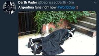 Buat fans Argentina, mungkin tak ada lagi alasan untuk menyaksikan kelanjutan Piala Dunia 2018. (Foto: Istimewa)
