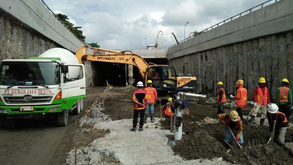 Proyek Underpass Ngurah Rai Bali Dikebut, Yuk Lihat Penampakannya