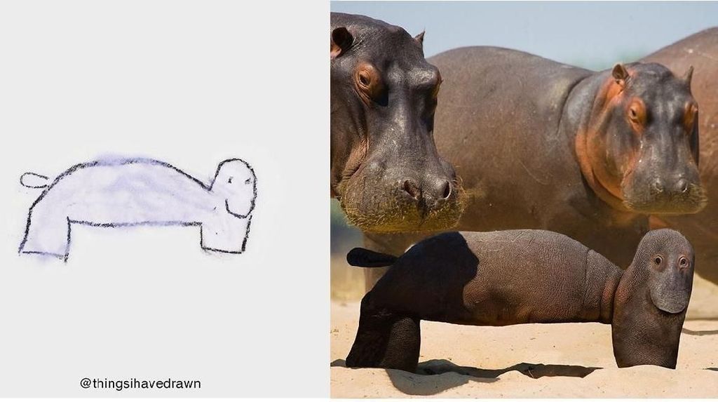 Ketika Gambar Anak Dibuat Nyata Ayahnya Pakai Photoshop Ketika Gambar Anak Dibuat Nyata Ayahnya Pakai Photoshop