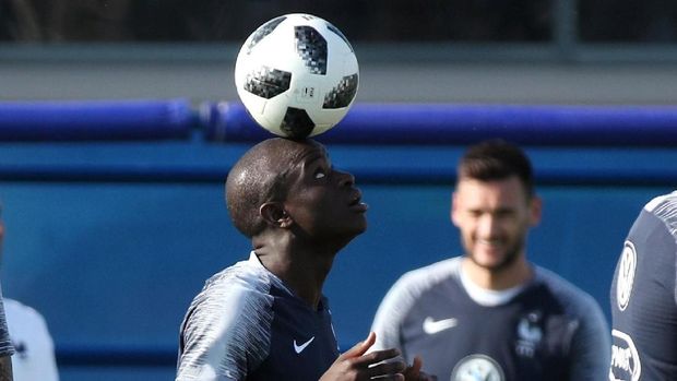 N'Golo Kante baru menjadi pemain reguler di timnas Prancis sejak 2016.