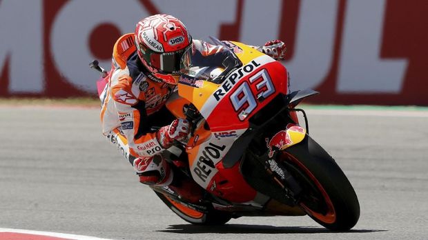 Marc Marquez akan memimpin balapan di MotoGP Belanda 2018. 