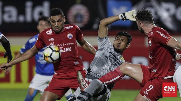 Persija Jakarta saat ini bertengger di peringkat kelima klasemen Liga 1 2018.