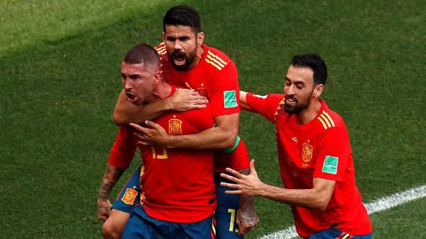 LIVE: Spanyol vs Rusia di Babak 16 Besar Piala Dunia 2018