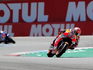 Balapan Sengit, Marc Marquez Juara MotoGP Belanda Balapan Sengit, Marc Marquez Juara MotoGP Belanda