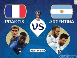 Head to Head Argentina Vs Prancis Jelang Final Piala Dunia 2022