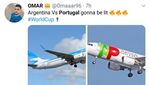 Meme: Portugal Kandas, Fans Argentina Puas