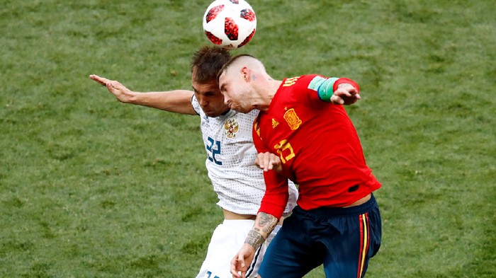Spanyol Vs Rusia Masih Sama Kuat 1-1 di Jeda Babak Tambahan