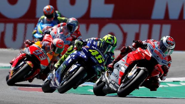 Jorge Lorenzo, Rossi, dan Marquez masuk jajaran pebalap papan atas MotoGP.