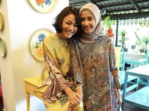 Pakai Baju Batik di Malaysia, Laudya C. Bella Banjir Pujian Netizen