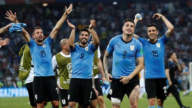 Skuat yang dimiliki Uruguay tidak selengkap Prancis.