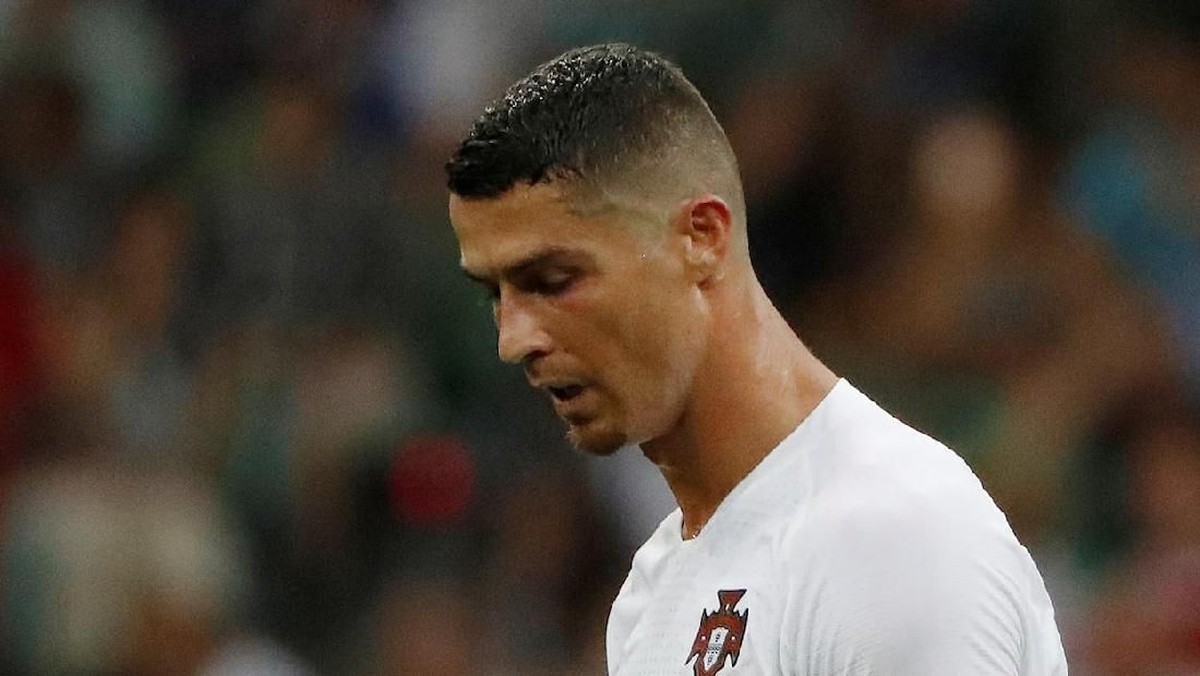 Ronaldo menyusul jejak Messi tersingkir di 16 besar Piala Dunia 2018. (Foto: REUTERS/Jorge Silva)