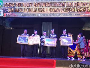 Gubernur Hingga Menteri Hadiri Halal Bihalal Warga Banyuwangi