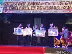 Gubernur Hingga Menteri Hadiri Halal Bihalal Warga Banyuwangi