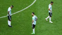 Argentina tersingkir di babak 16 besar Piala Dunia 2018 usai kalah 3-4 dari Prancis. (Foto: Istimewa)