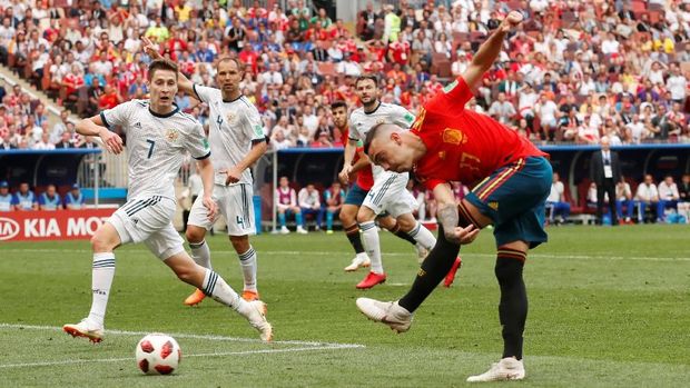 LIVE: Spanyol vs Rusia di Babak 16 Besar Piala Dunia 2018