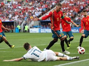 Spanyol vs Rusia Lanjut ke Babak Tambahan