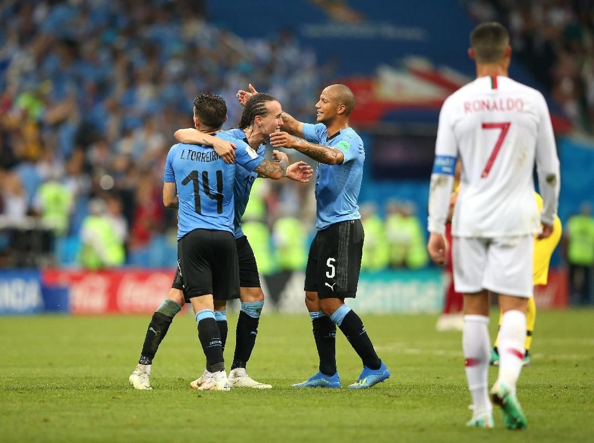 Portugal disingkirkan Uruguay usai kalah 1-2 di babak 16 besar Piala Dunia. (Foto: Alex Livesey/Getty Images)
