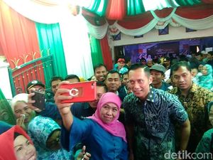 Khofifah-Emil Unggul di Jatim, AHY: Ini Pelajaran untuk Pilpres 2019 Khofifah-Emil Unggul di Jatim, AHY: Ini Pelajaran untuk Pilpres 2019