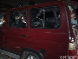 Alex Dianiaya saat Papasan dengan Konvoi Jakmania di Jaksel