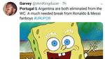 Meme: Portugal Kandas, Fans Argentina Puas