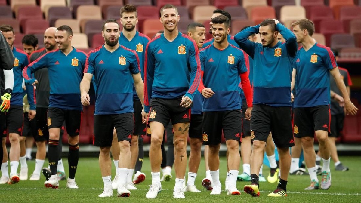 Spanyol akan berhadapan dengan Rusia di babak 16 besar Piala Dunia 2018 (Foto: Christian Hartmann/Reuters)