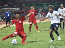 Saddil Ramdani memang tampil eksplosif di laga itu. api, dia membuang-buang peluang di laga itu. Suparno/detikcom.