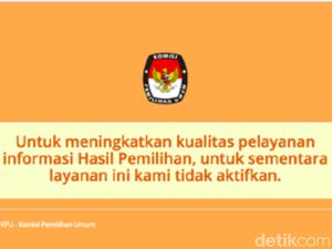 Server Up Down, KPU Susah Masukkan Hasil Penghitungan Suara Server Up Down, KPU Susah Masukkan Hasil Penghitungan Suara