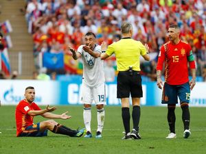 Spanyol Vs Rusia Sementara 1-1