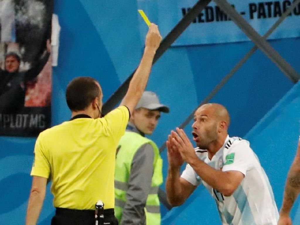 Sebelum Pensiun dari Timnas, Mascherano Ukir Rekor di Piala Dunia Sebelum Pensiun dari Timnas, Mascherano Ukir Rekor di Piala Dunia