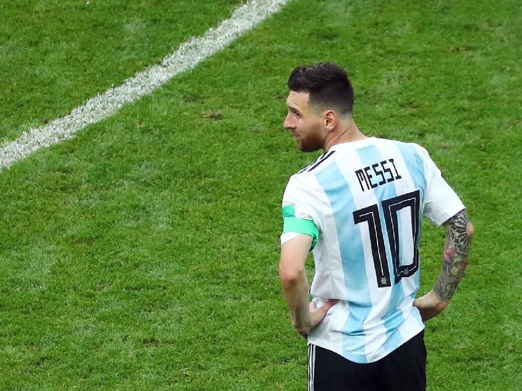 Virus Corona Tunda Impian Besar Messi di Timnas Argentina