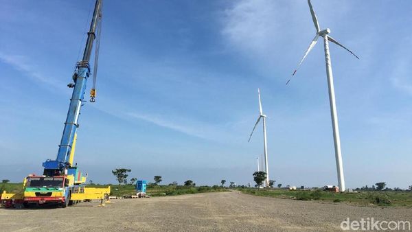 Mengintip Kebun Angin di Jenoponto yang Hampir Rampung