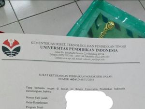 UPI Klaim Sudah Selesaikan Kesalahan Nomor Seri Ijazah UPI Klaim Sudah Selesaikan Kesalahan Nomor Seri Ijazah