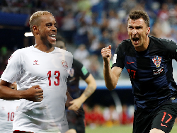 Video: Adu Gol Cepat, Kroasia 1-1 Denmark