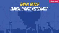 Uji Coba Ganjil Genap 15 Jam Sehari Tanpa Tilang