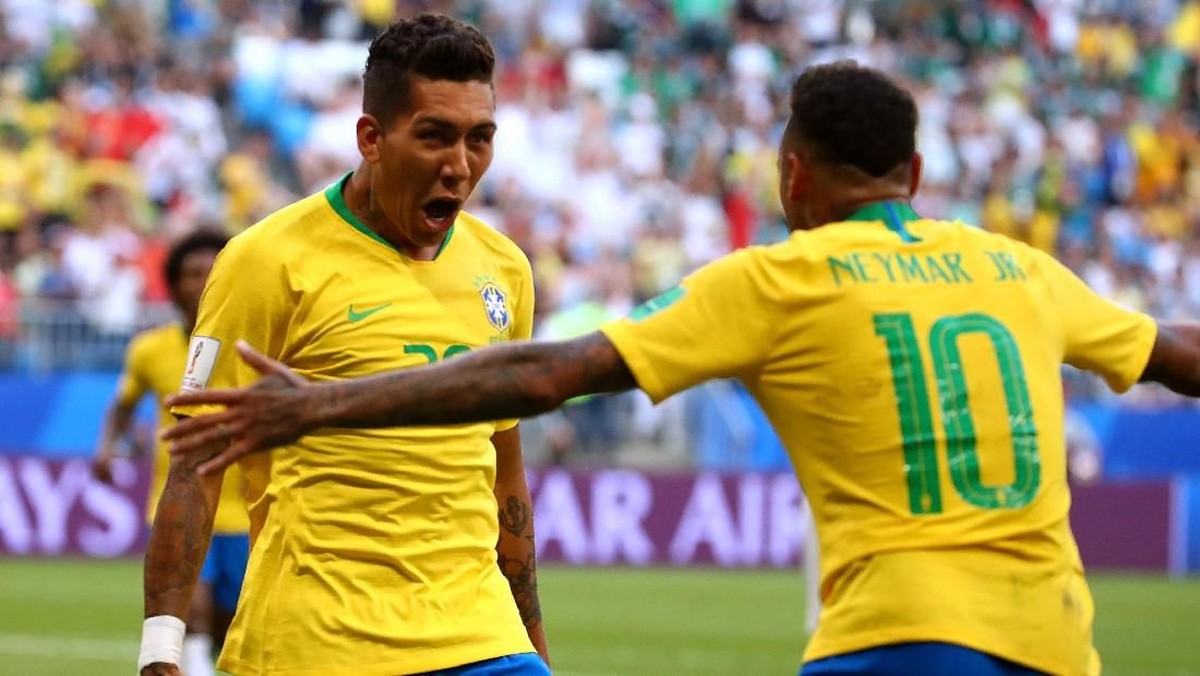Brasil masih jadi salah satu kandidat lolos ke perempatfinal Piala Dunia 2018 (Reuters)