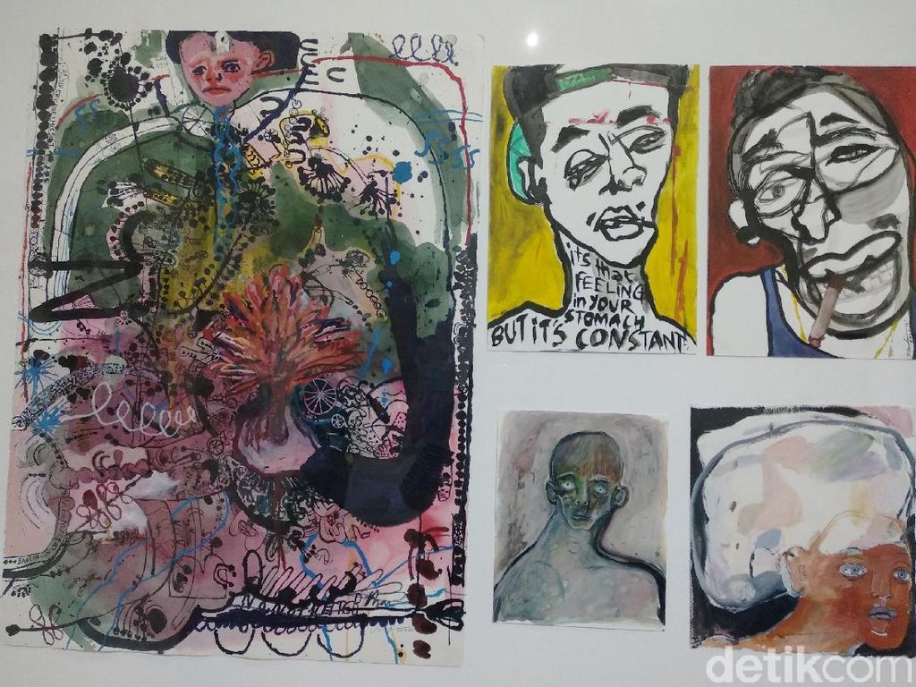 Karya-karya Natisa Jones Kerap Bicara soal Sosok Figuratif Karya-karya Natisa Jones Kerap Bicara soal Sosok Figuratif