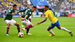 Kalahkan Meksiko, Brasil Lolos ke Perempat Final
