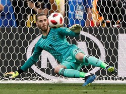 Penampilan terakhir De Gea di Rusia 2018 adalah ketika gagal membawa Spanyol berjaya di babak adu penalti lawan tuan rumah Rusia. (Foto: Grigory Dukor/Reuters)