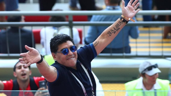 Maradona Minta Maaf Usai Disemprot FIFA