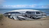 Yuk Intip Kreativitas Seniman Ini Sulap Papan Surfing Jadi Keren dan Unik