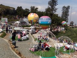 Ini Spot Foto Instagramable Baru di Candi Gedong Songo