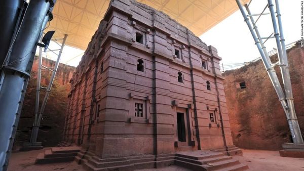 Foto: Gereja Paling Unik di Ethiopia dan Mungkin Dunia