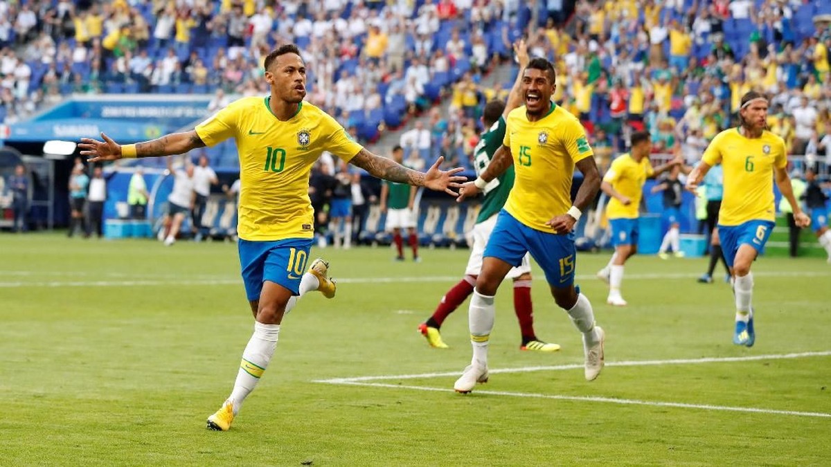 Brasil dijagokan menang tipis di waktu normal atas Belgia saat bentrok di perempatfinal Piala Dunia 2018. (Foto: Carlos Garcia Rawlins/Reuters)