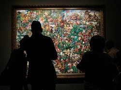 Lukisan Gede Mahendra Yasa Menangkan Signature Art Prize 2018