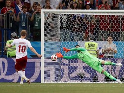 Gagalkan Tiga Penalti Denmark, Subasic Antar Kroasia ke Perempatfinal