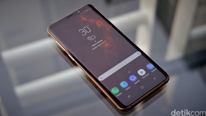 Samsung Galaxy S9. Foto: Adi Fida Rahman/detikINET