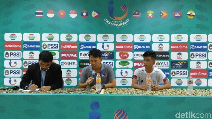 Timnas Filipina U-19. (Foto: Deny Prastyo Utomo/detikcom) Timnas Filipina U-19. (Foto: Deny Prastyo Utomo/detikcom)