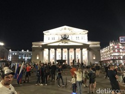 Pesta Semalam Suntuk di Moskow Sambut Kelolosan Rusia
