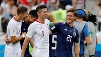 Polandia berada diposisi kedelapan peringkat FIFA. Polandia tersingkir di fase grup sebagai tim juru kunci. REUTERS/Toru Hanai.